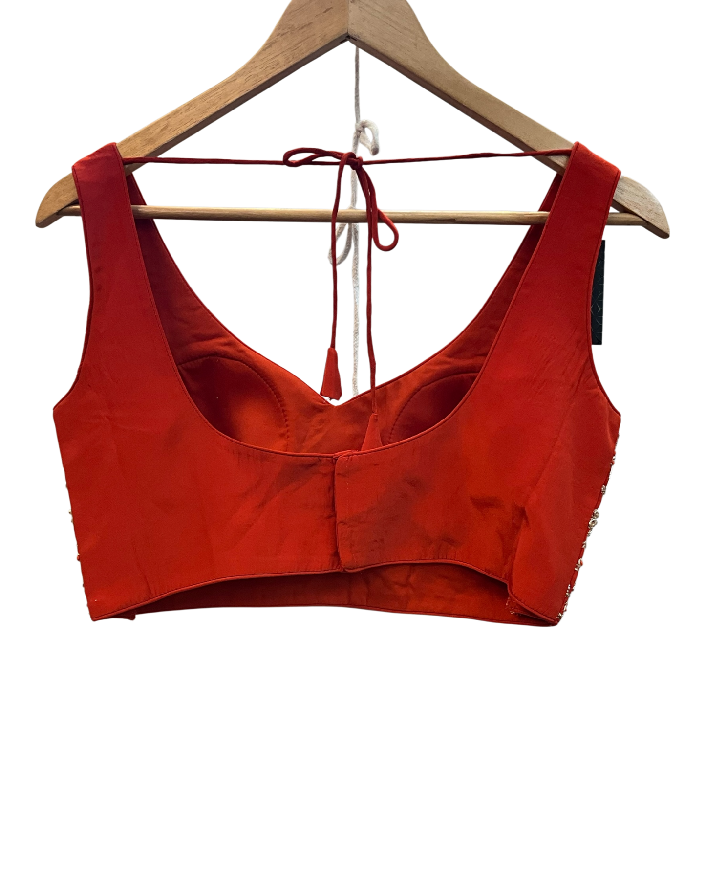 Size 12 (38") - Orange - Designer Ladies Short Top Saree Suit - VMK Bhumi PY