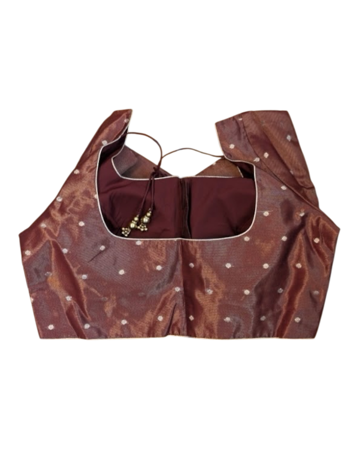 Size 38" / UK 12 - Maroon - Saree blouse with cups - UK Stock - Quick Delivery - VAM1351 - C