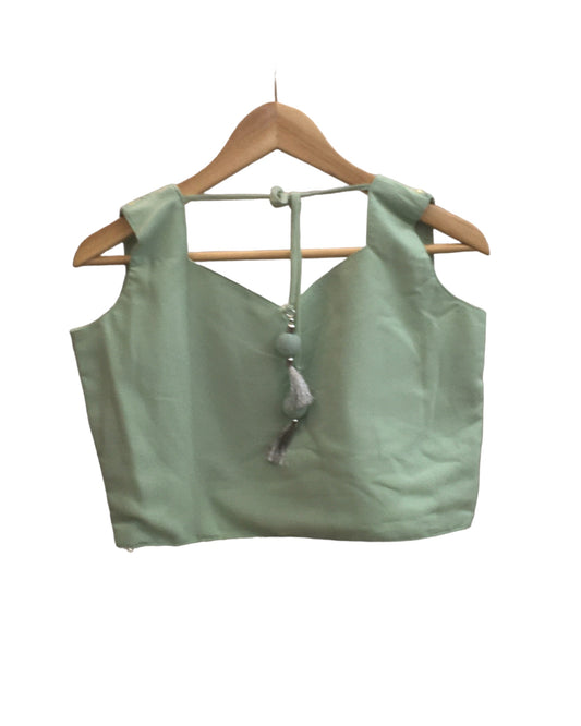 Sea Green Ready Made Lehenga Set - Size 10 - 36"(Loosen up tp 12) ) UK Stock - 24h Dispatch - KTC24304 TT 0324