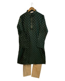 Green - Well Made Mens Indian Kurta set - UK Stock - Weddings / Walimas , Sangeet, Diwali, Eid, Mehndi / Henna - NAD25713 VY