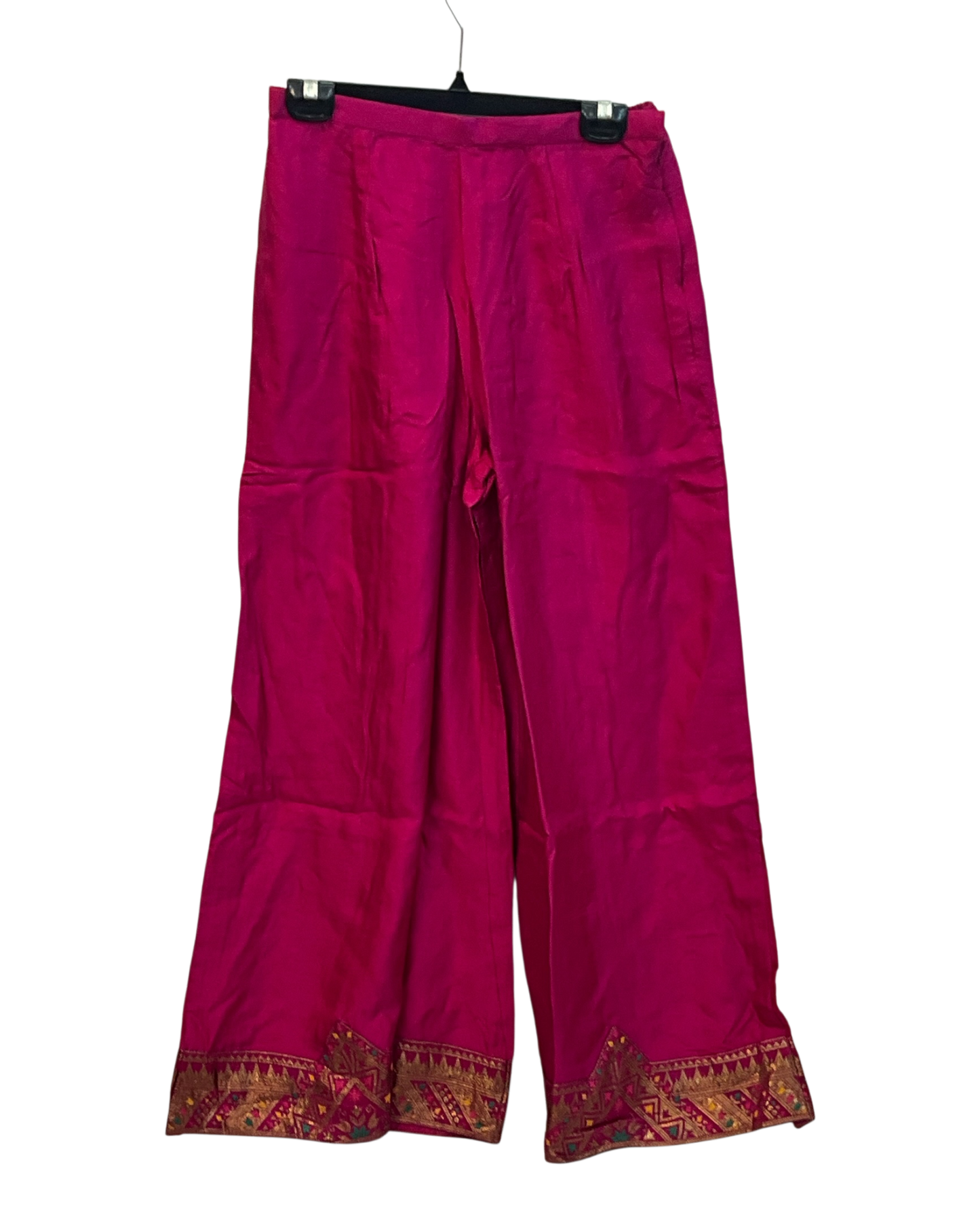 Size 12 (38") - Fuchsia Pink - Designer - Ladies Long Top / Dress Anarkali Trousers Suit - VMK Varsha 04CP26