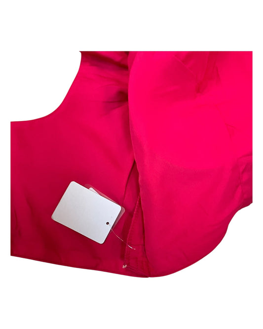 38" & 42" - Coral Pink - Banarasi Brocade Saree / Lehenga Blouse -UK Stock - Quick Dispatch - LT3 08Rp25 - Prachy Creations