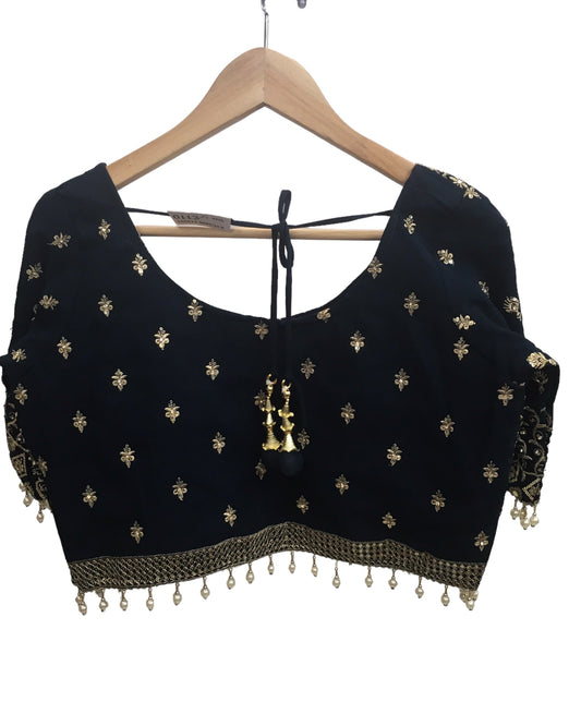 Teal Blue Ready Made Lehenga Set - Size 14 - 40"(Loosen up tp 16) ) UK Stock - 24h Dispatch - KTC2409 JA 0324