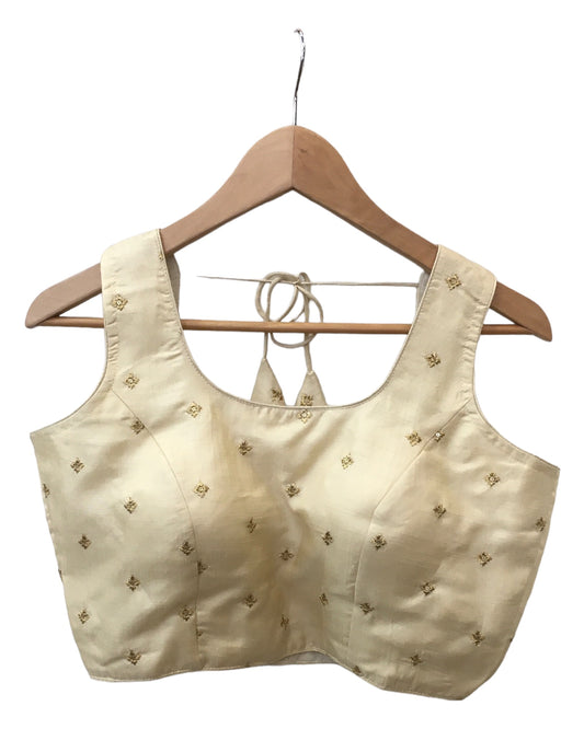 Cream - Silky Lehenga Set - Weddings ,Bridesmaids, Sangeet, Henna, Haldi - 24h Dispatch - AF2414 TT 0624