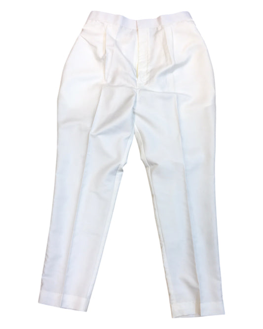 White - Locknawi Chikankari Self Brocade Mens Indian Kurta set - Weddings / Walimas , Sangeet, Mehndi / Henna , Eid / Diwali - BS2502 01JY25