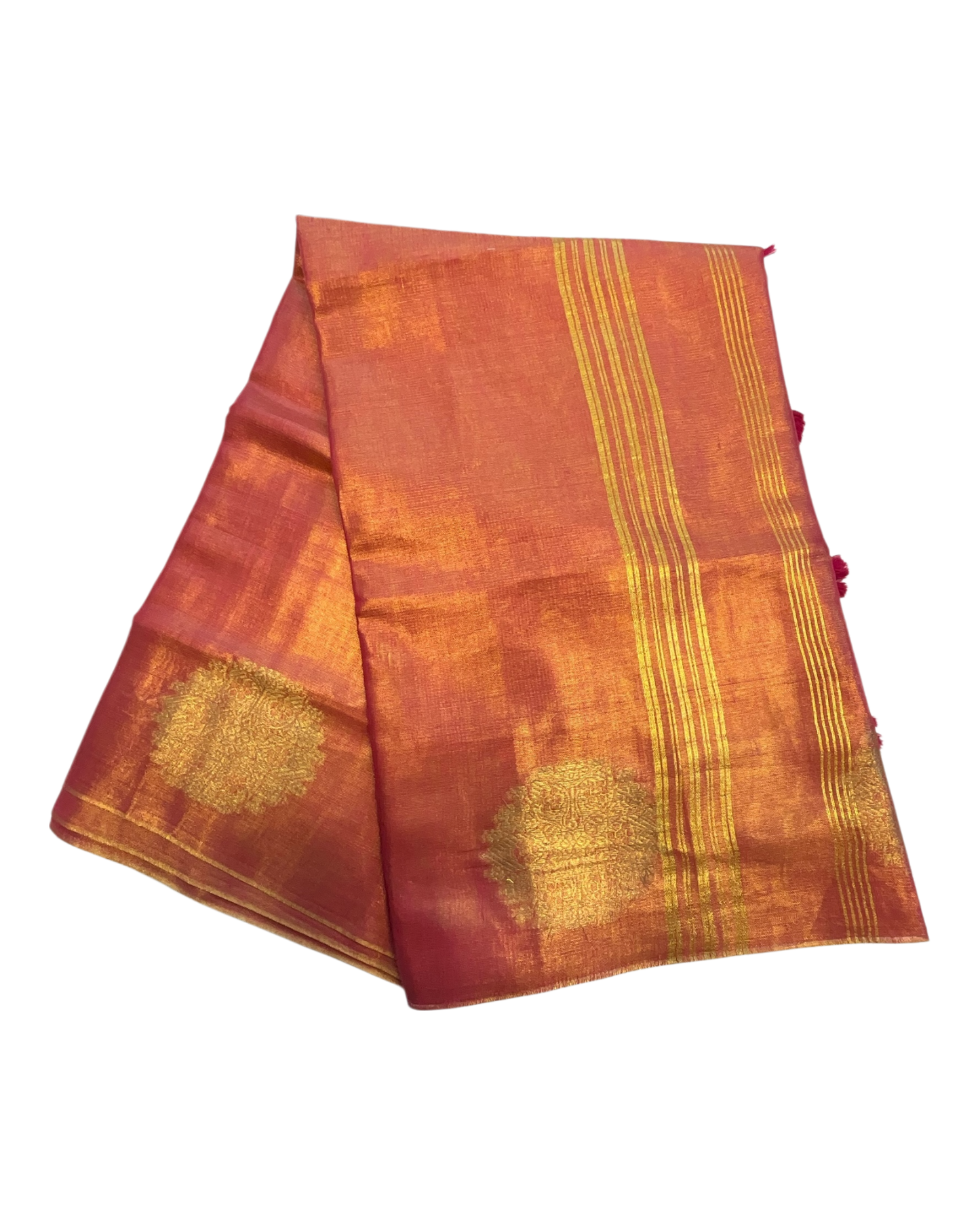 Fuchsia Pink - Traditional Silky Fancy Saree with Blouse Piece - UK Stock - 2/3 days Delivery 12KT25 RP474