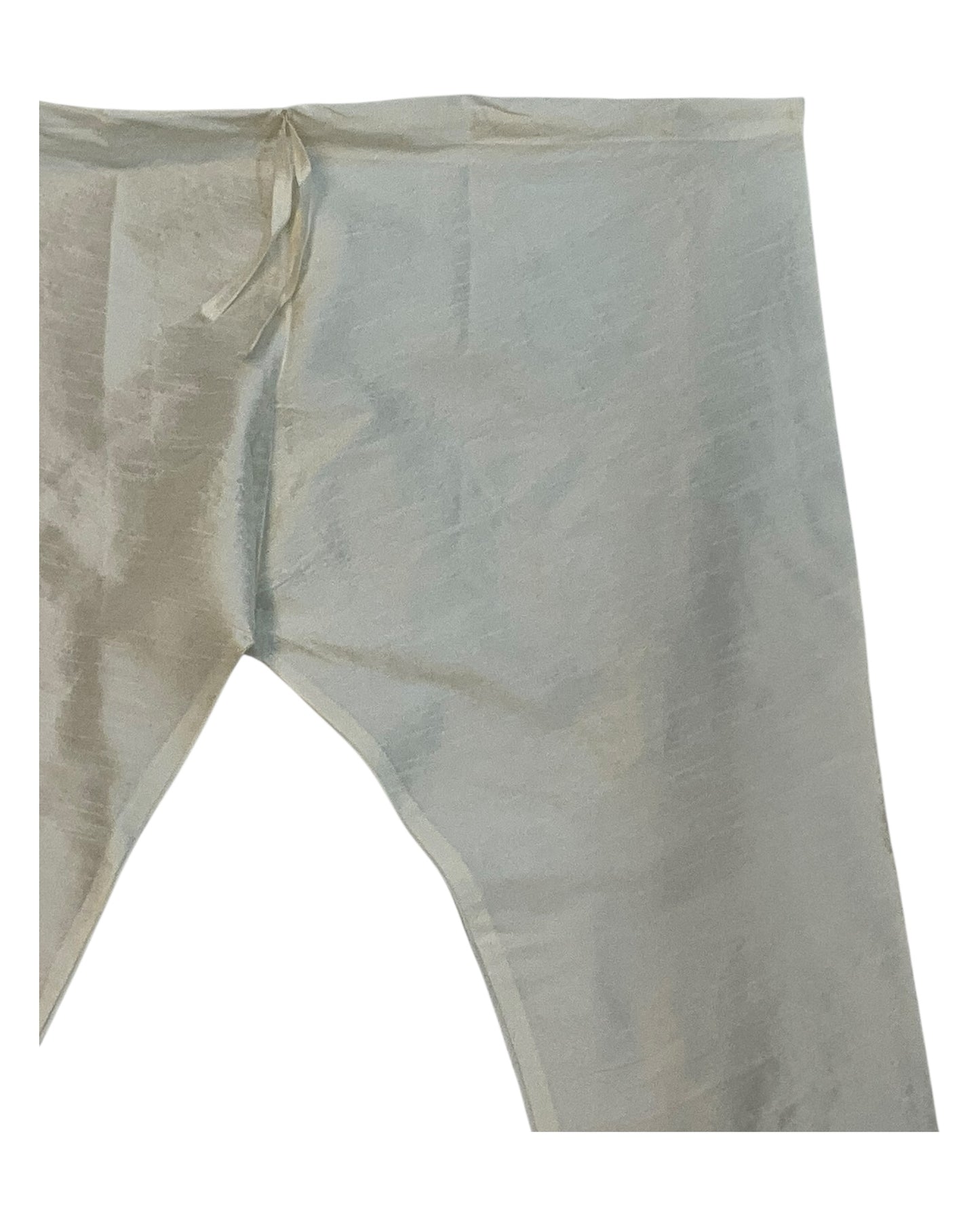 Light Gold - Hand Embroidered Banarasi Handloom Gold Brocade Sherwani with Gold Buttons - UK Stock - BS1028 08RC25