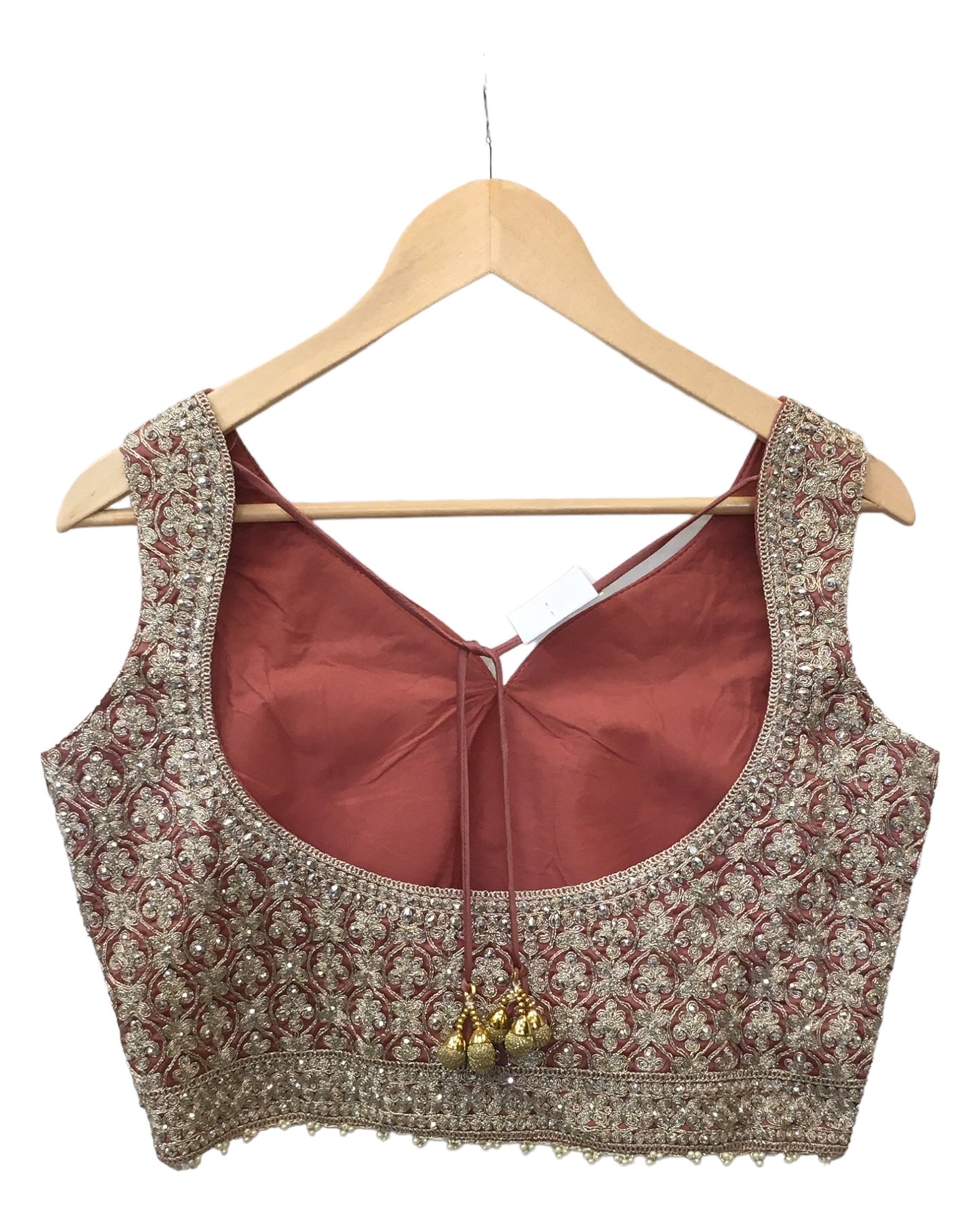 Coral - Ready Made Lehenga Set - Size 12 - 38"(Loosen up to 14) ) UK Stock - 24h Dispatch - KTC24505 TK 0524