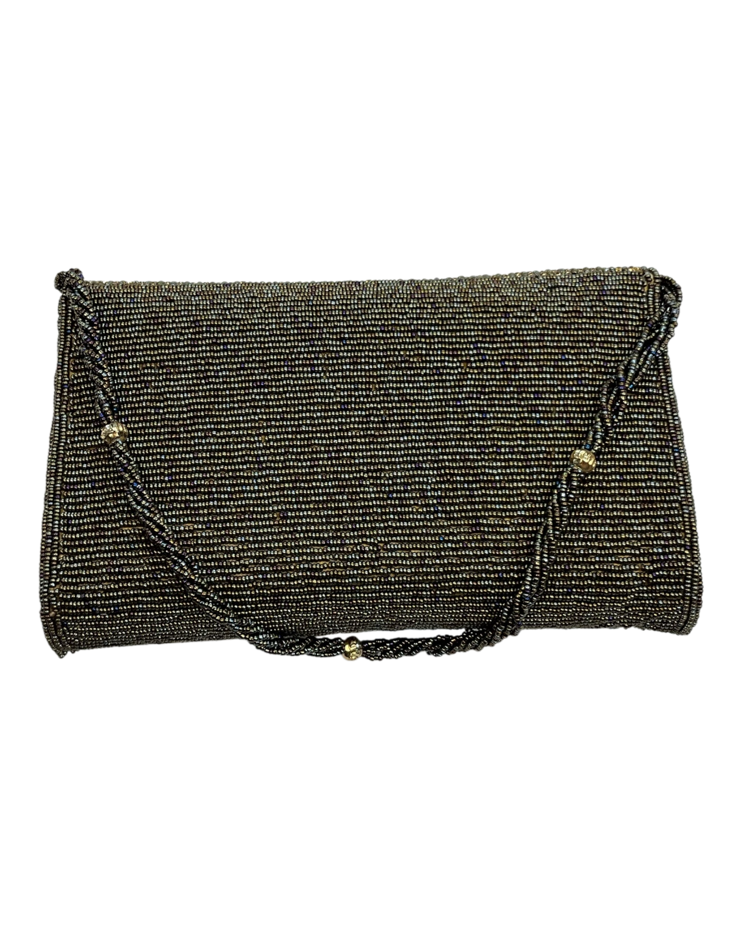 Antique Gold - Rich Hand Embroidered Clutch Bag / Handbag -Bollywood / Weddings - AKB278 11KJ25