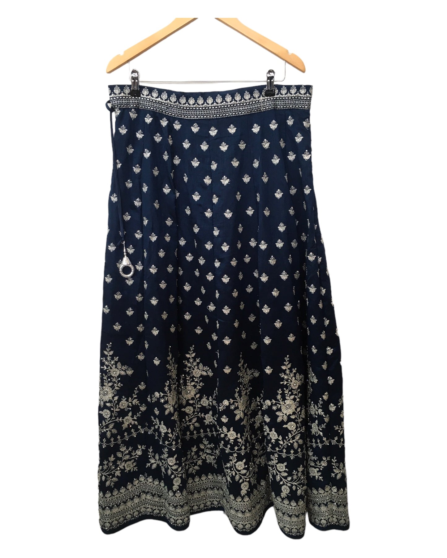 Dark Teal - Ready Made Lehenga Set - Size 12 - 38"(Loosen up to 14) ) UK Stock - 24h Dispatch - KTC24501 TJ 0524