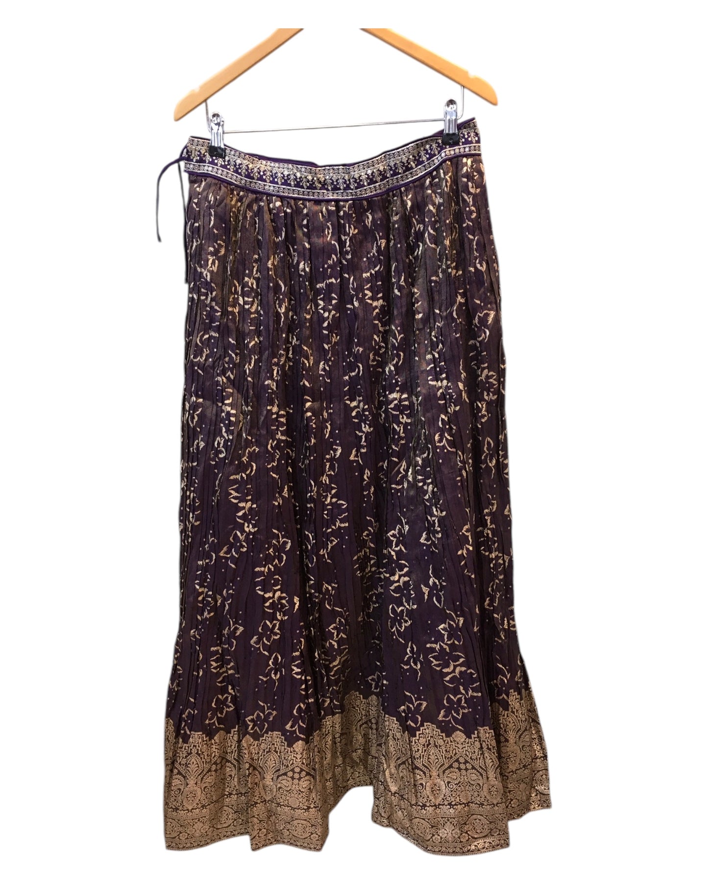 Size 12 / 38" Bust - Wine / Purple - Ready Made Lehenga Set - UK Stock - 24h Dispatch - KTC250159 TP 0125