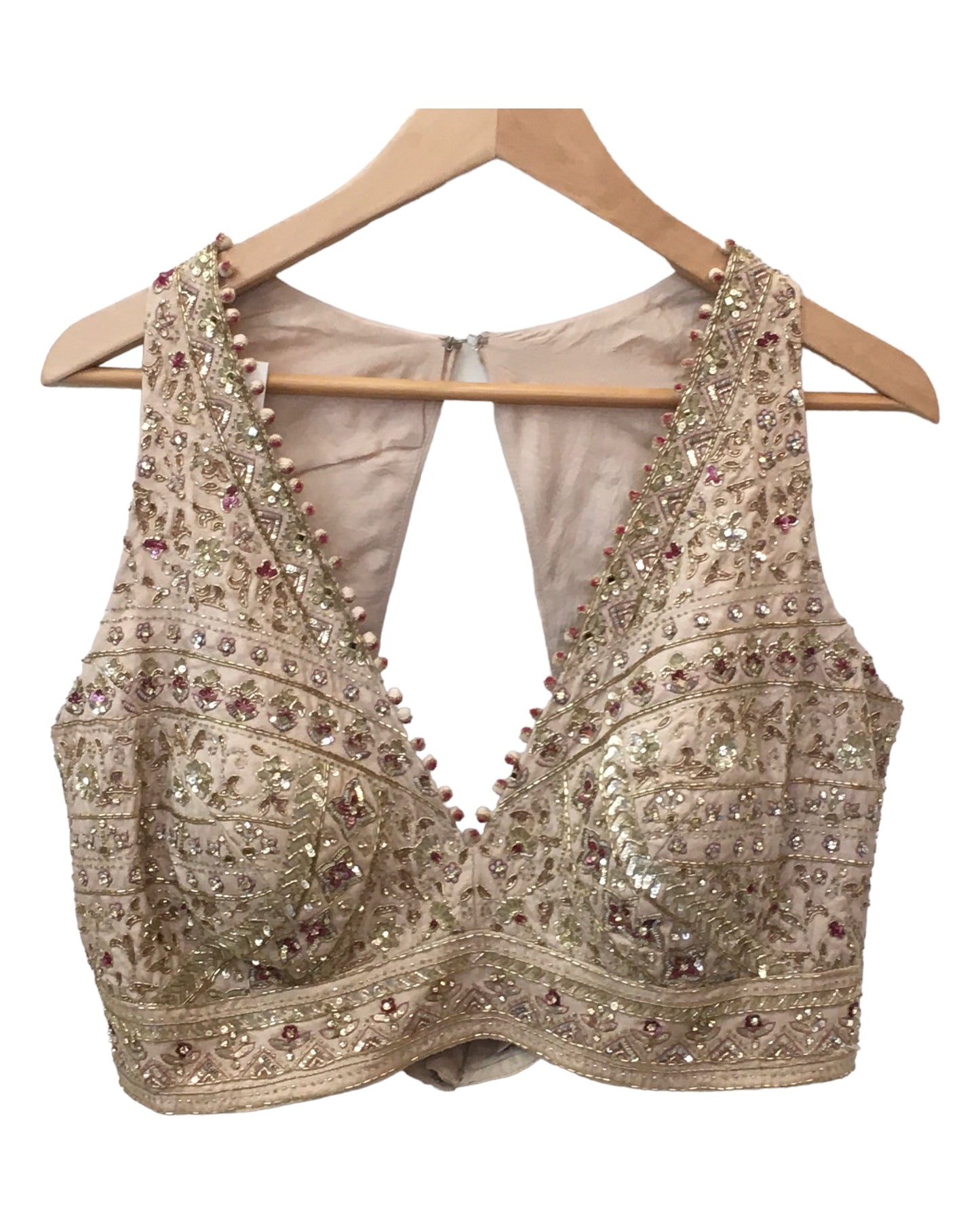 Champagne / Beige - Designer Silky Lehenga Set - Weddings , Sangeet, Henna, Haldi - 24h Dispatch - ZC2401 KVY 0124