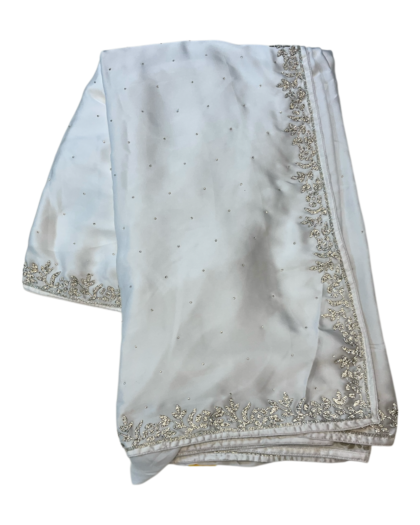 White - Fancy Saree with Blouse Piece - VC2308 RA 0323