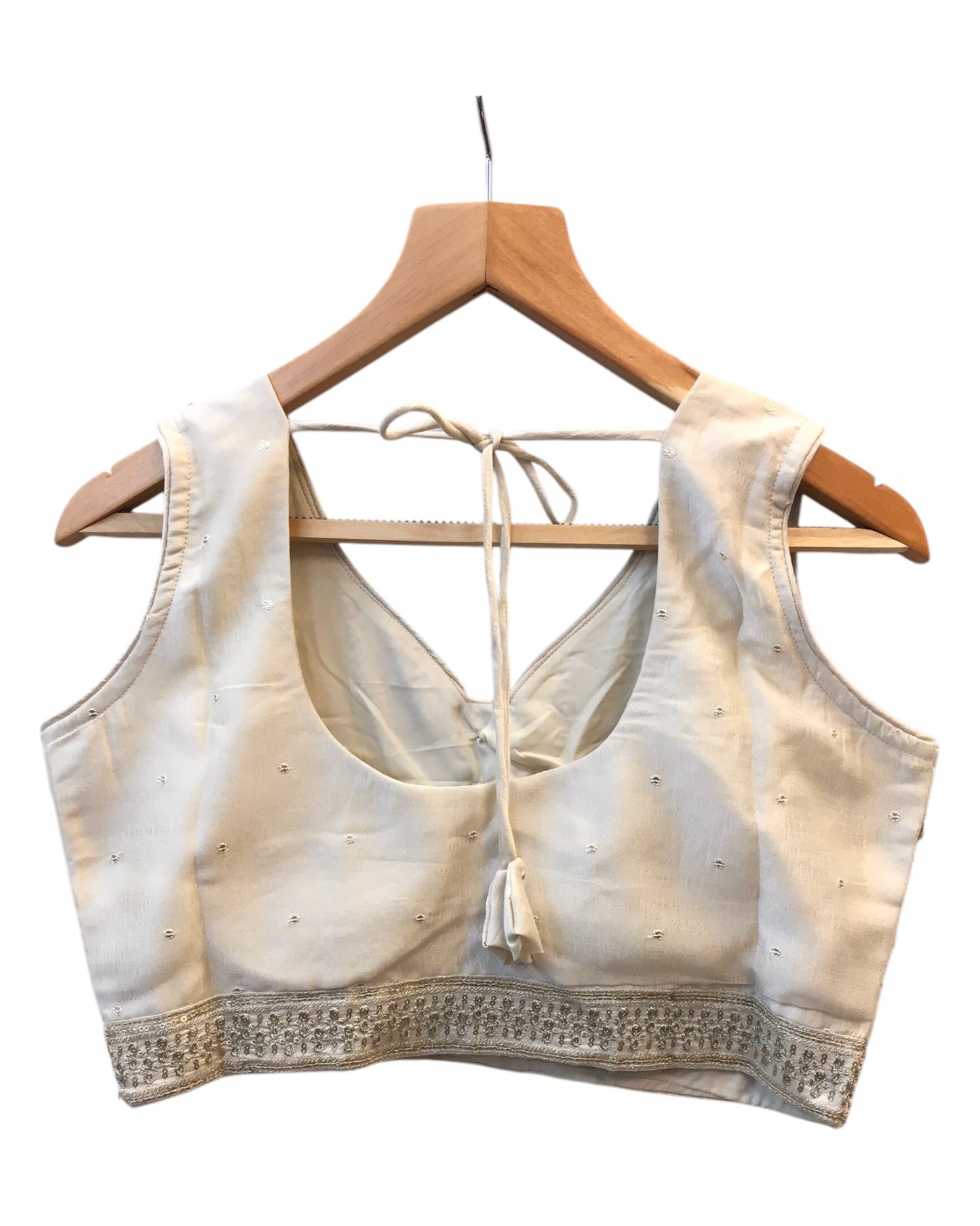 Cream - Ready Made Lehenga Set - Size 12 - 38"(Loosen up to 14) ) UK Stock - 24h Dispatch - KTC241207 TP 1224