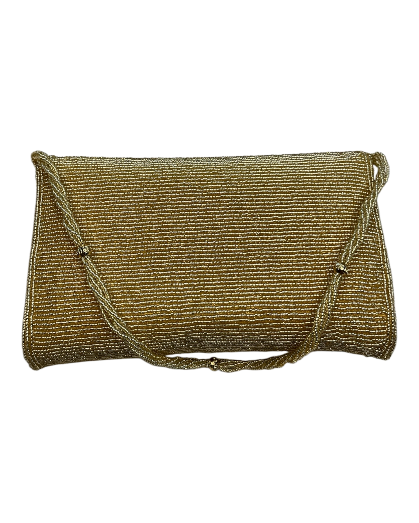 Gold - Rich Hand Embroidered Clutch Bag / Handbag -Bollywood / Weddings - AKB278 11KJ25