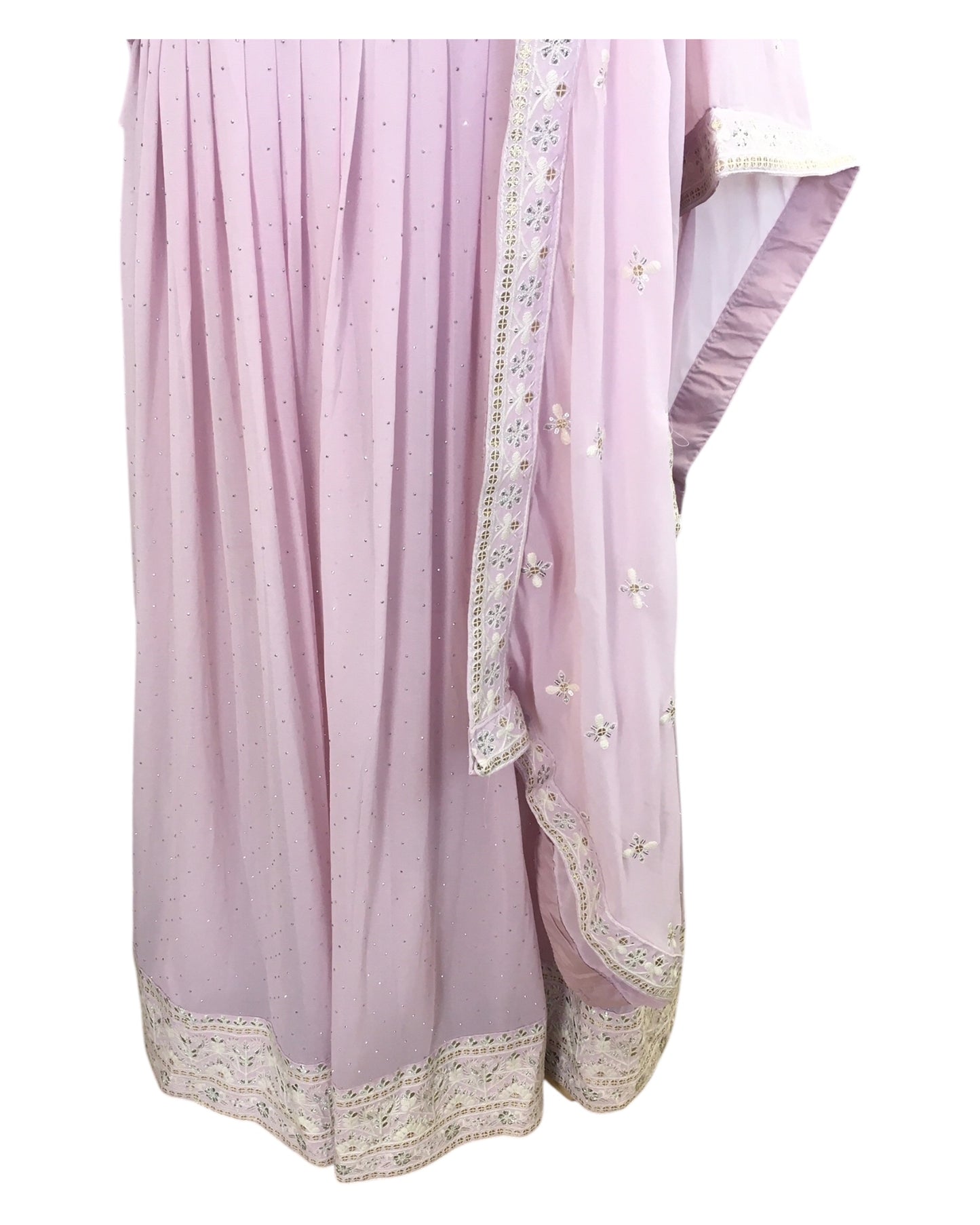 Size 12 / 38" Bust - Baby Pink - Ready Made Lehenga Set - UK Stock - 24h Dispatch - KTC241103 ? 1124