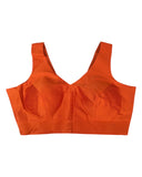 Rust / Burnt Orange - Silky Saree blouse with cups, Sleeveless - 42" - UK Stock - Quick Delivery - RNK - R722A-KY