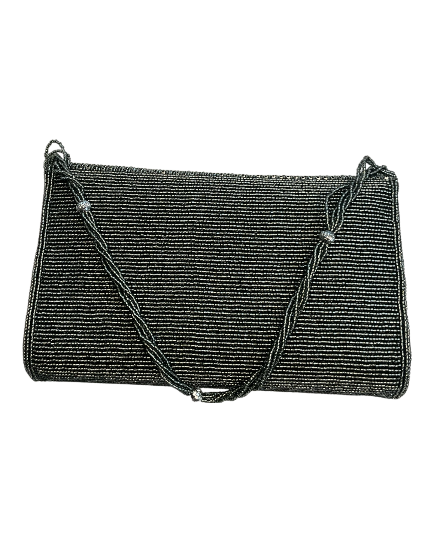 Dark Grey - Rich Hand Embroidered Clutch Bag / Handbag -Bollywood / Weddings - AKB278 11KJ25