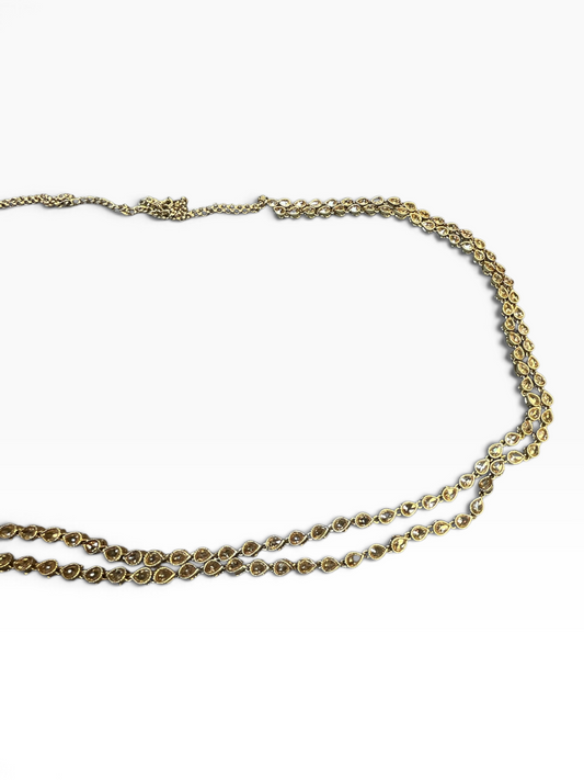 Royal Teardrop Kundan Belt (Kamarbandh) - 15BL187 10KV26