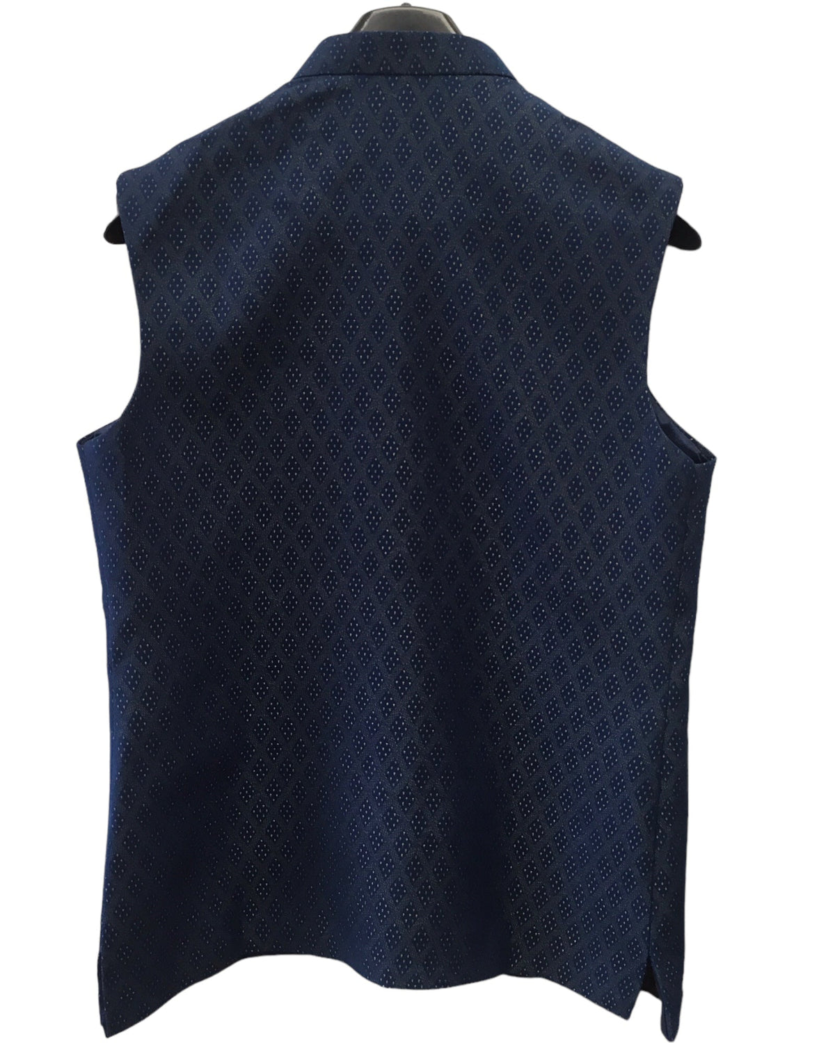 Cobalt Blue - Rich Suiting Material Mens Waistcoat - Amazing Fit - Great Quality - YD2411 KA 0424 - Prachy Creations