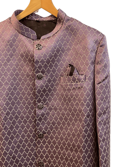 SALE ! Dusty Pink / Lilac - Mens Sherwani / Indo-Western - Fantastic Value - PC2608 - Prachy Creations
