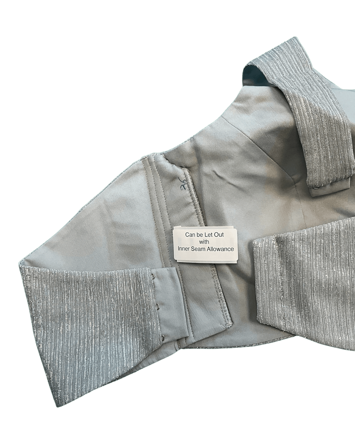 Size 36" / UK 10 - Champagne / Cream - Shimmery Crinkle Halter Neck Saree blouse with cups - UK Stock - Quick Delivery - RNK - R999A-KJ - Prachy Creations