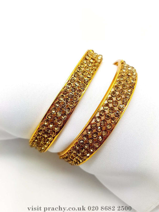 HR489 - Antique kada (Pair) - T 0416 - Prachy Creations