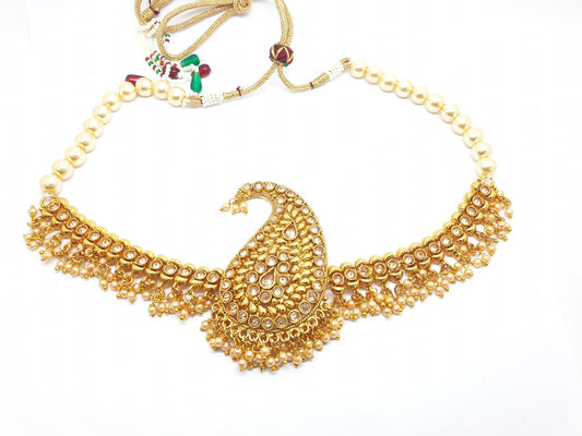 Kalagi - Kalgi Mens head Accessory - Groom - Bollywood - Weddings - LNA4490 H0919 - Prachy Creations