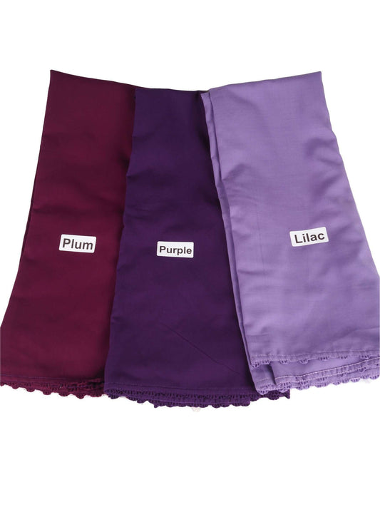 Cotton based Saree underskirts / Petticoat Standard Size (40"by40") Dispatched in 24 hours - Prachy Creations