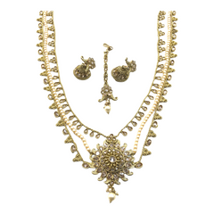 Indian Fashion Long necklace set - HR926 VY0921