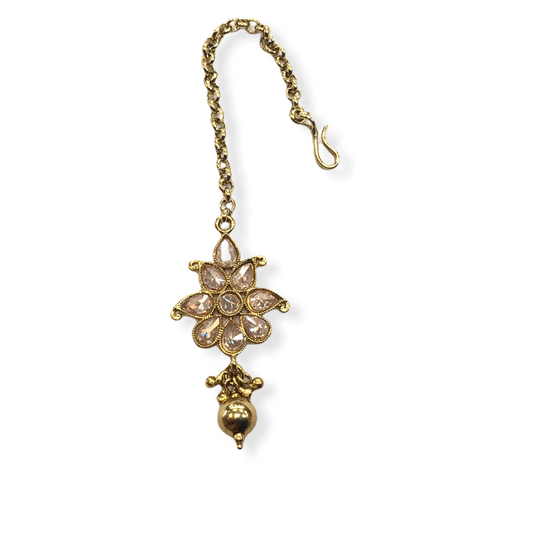 Quality handmade Reverse stone Tika Head Accessory - Bollywood - AE2201 Kp0122