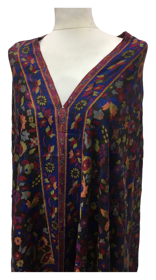 Black - Soft Handloom Pashmina Stole - UK Stock - NTC2204 KP 1022
