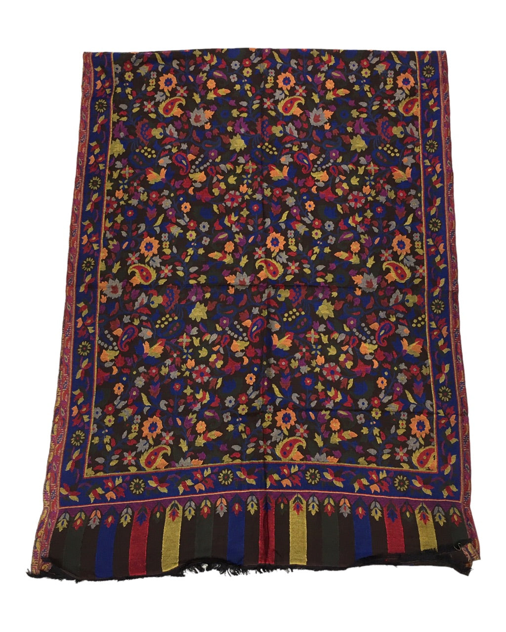 Black - Soft Handloom Pashmina Stole - UK Stock - NTC2204 KP 1022