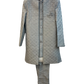 Silver Grey - Mens Double Layered Sherwani / Indo-Western - Fantastic Value - KCS6625 06TT26