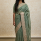 Sea Green - Fancy Party Saree with Blouse Piece - UK stock - 24hr Dispatch - VFU5410 03VR26