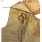 Gold - HYBRID Silky Saree blouse - With Elastic on both side for Great fit - Size 34"-44" - XS, S, M, L, XL, XXL - VAM1216 A