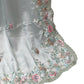 Sky Blue - Pastel Sequins Silky Saree with Blouse Piece - MF3801  JJ 0824