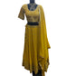 Haldi Yellow Ready Made Lehenga Set - Size 12 - 40"(Loosen up to 16) ) UK Stock - 24h Dispatch - KTC24314  TP 0324