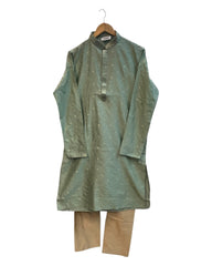 Mint Green - Well Made Mens Indian Kurta set - UK Stock - Weddings / Walimas , Sangeet, Diwali, Eid, Mehndi / Henna - NAD25710 VY