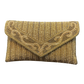Antique Dark Gold - Rich Hand Embroidered Clutch Bag / Handbag -Bollywood / Weddings - MJ061 06KP26