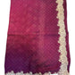 Wine - Fancy Embroidered Saree with Blouse Piece - UK stock - 24hr Dispatch - SP250633 KA