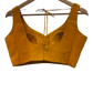 Size 12 (38") - Haldi Yellow - Designer Ladies Short Top Saree Suit - VMK Bhumi PY