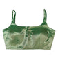 Green - Rich Banarasi Thin Strap Designer Saree blouse with cups, 38" - UK Stock - Quick Delivery - RNK - R651- H