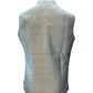 Light Blue / Turquoise - Brocade - Mens Indian Waistcoat - UK Stock - VNS-JKT53 10KK25