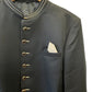 SALE! Black - Mens BandhGala / Prince / Chinese Collar Open Jacket - Fantastic Fit -  PC2610