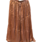 UK 12 / 38" - Rose Gold - Crepe Ladies Sharara / Palazzo Trousers Suit - Sangeet / Henna / Temple - OC83012 JA