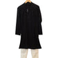 Black - Rich Sequins Lucknowi Chiffon Mens Indian Kurta Set with Smart Pants - Weddings / Walimas , Sangeet, Eid, Mehndi / Henna - YD2501 KC 0225