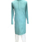 Sea Green - Lucknowi Sequins Mens Indian Kurta set - Weddings / Walimas , Sangeet, Eid, Mehndi / Henna - YD2403 KT 0324
