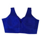 Royal Blue - Silky Saree blouse with cups,  Sleeveless - 38" - UK Stock - Quick Delivery - RNK - R722A-KY