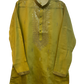 Light Olive Green - Soft Cotton Infused Mens Kurta Set with Rich Sequins Embroidery - Sangeet Mehendi Haldi - KCS3001 06KH26